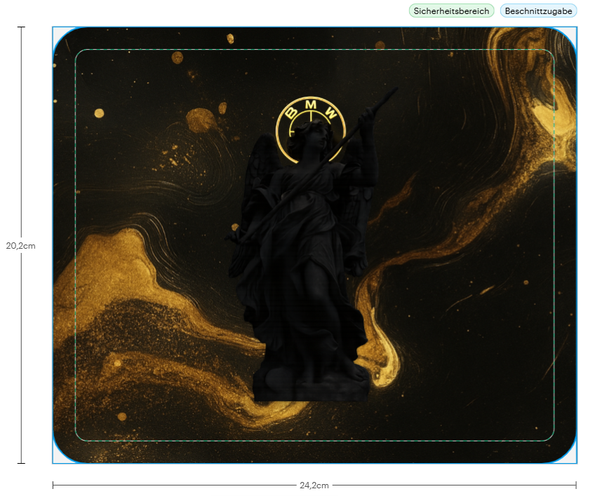 BMW Tischunterlage - A2