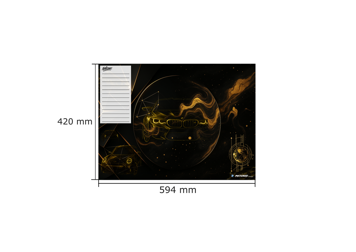 BMW Tischunterlage - A2