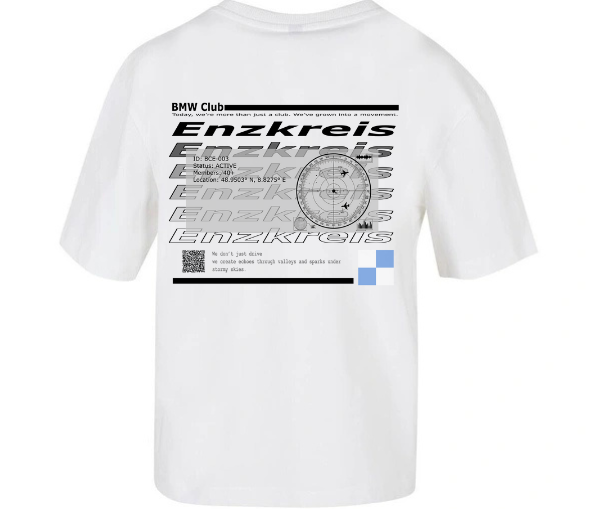 BMW Enzkreis Tee Sommer 25 Tee Weiß