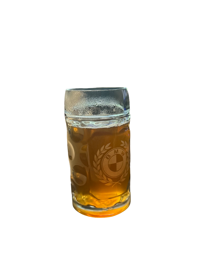 Glas-Krug mit Lasergravur - 0,5 Liter