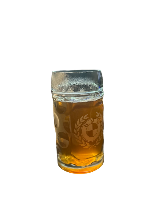 Glas-Krug mit Lasergravur - 0,5 Liter