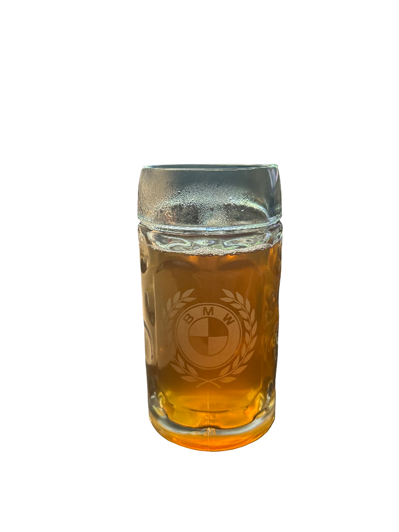 Glas-Krug mit Lasergravur - 0,5 Liter